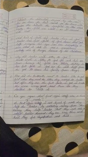 chapter 1 class 10th ques /ans A letter to god