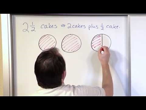 Lesson 12 - Review Of Mixed Fractions - (5th Grade Math)