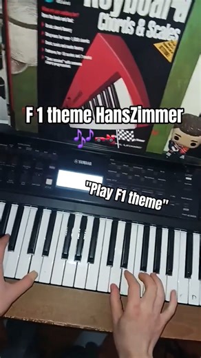Hans Zimmer F1 Theme🎶 (Song request) #piano #musicshorts #f1 #hanszimmer
