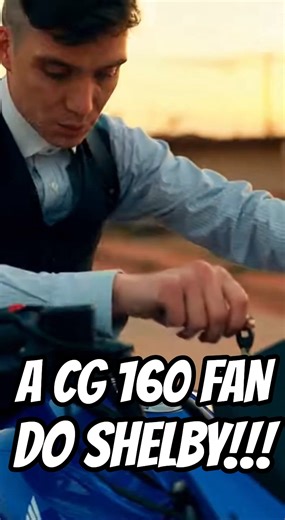 A CG 160 FAN DO TOMMY SHELBY! #peakyblinders #shorts #thomasshelby
