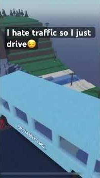 I just got promoted bus driver #roblox #funny #memes #robloxcars #xd #cool
