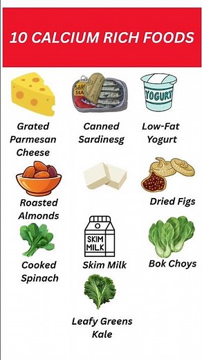 Top Nutritionist Reveals 10 CALCIUM-Rich Foods for STRONGER Bones