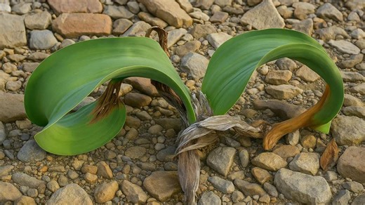 딱 2장의 잎으로 2천년을 넘게 산다는 '희귀 식물' 정체