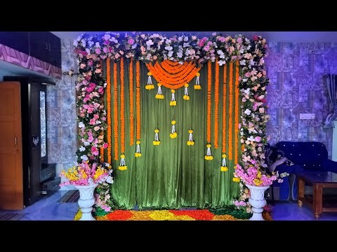 Baby Shower Decoration at Home/Baby Shower Backdrop Decor/Wedding Backdrop Decoration Ideas