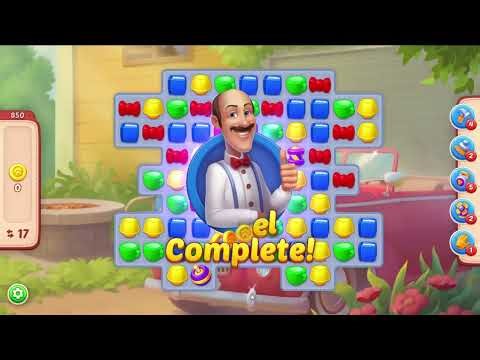 Homescapes wonderful Puzzle solving game play video | complete Level 849--854 🏡🏡🏡 😍😍😍😍