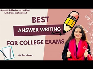College Exam Answer Writing: Score BIG with These Proven Techniques!