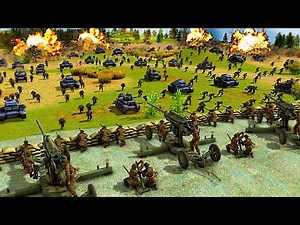5,000 Elite WW2 German Army BLITZKRIEG of TRENCH LINE Defense! - Gates of Hell