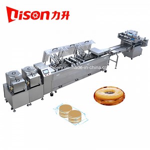 [Hot Item] Automatic Double Flavor Biscuit Sandwiching Machine and Packing Machine