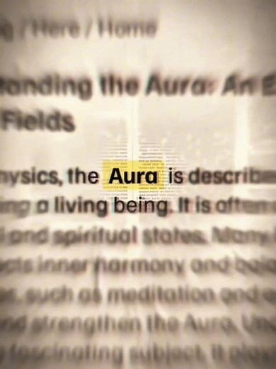 Understanding the Definition of Aura in Percy Jackson