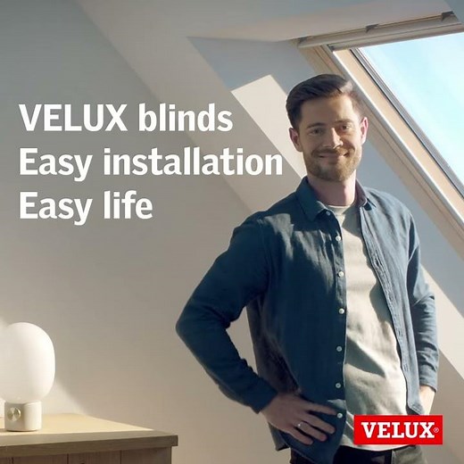 Easy installation with VELUX blinds