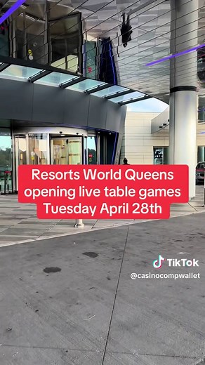 Resorts World NYC Live Table Games Now Open!