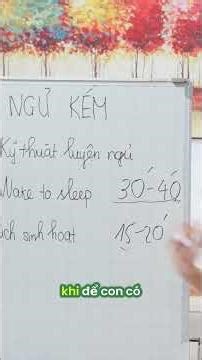 Bí quyết chỉnh giờ 'Wake to Sleep' cho con ngủ ngon! #shorts