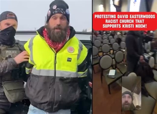 ALFOPTIONS on Instagram: "BREAKING - Communist agitator William Kelly has been arrested and is being charged with conspiracy to deprive rights and with violating the FACE Act for his role in occupying a Christian church while screaming profanities at worshipers, including children."