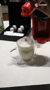 Make your own delicious coffee at home with the CHERRY Coffee Maker Deluxe, best paired with Granell Coffee capsules. Mention your coffee buddy! ☕✨ | Cherry Philippines