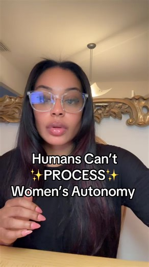 Women’s autonomy will always be challenged in society. It’s hard for humans to see women outside of the roles that society assigned to them. #foryoupage #foryou #women #narcissisticabuse
