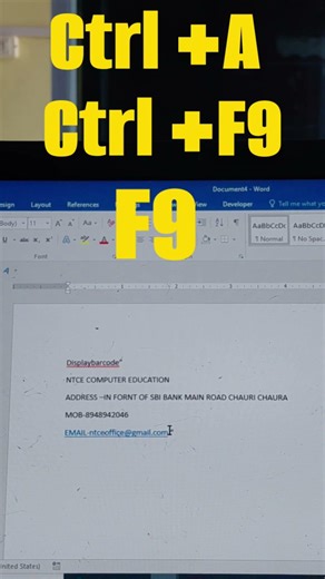 Personal details QR code in MS word #word​ #msoffice​ #tips​ #officehacks​