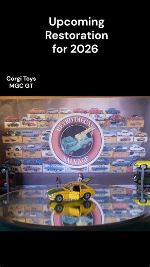 Short Corgi Toys MGC GT