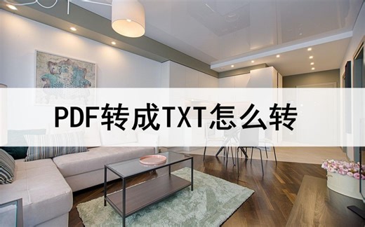 PDF转成TXT怎么转看看这个方法吧