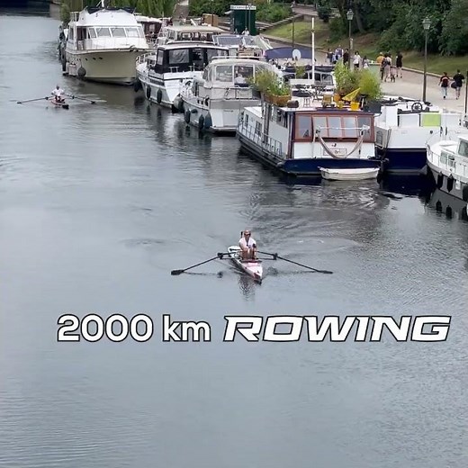 L´Europe à la rame & RowVista® Forward rowing like a Profi!