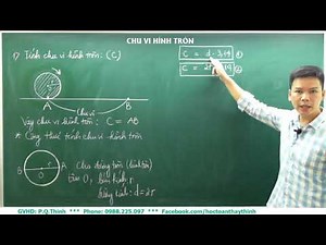 Toán 5 - Chu Vi Hình Tròn