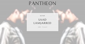 Saad Lamjarred Biography | Pantheon