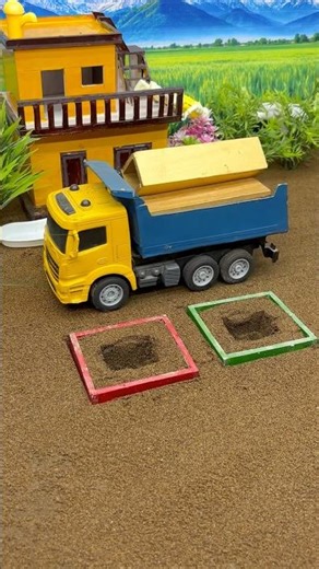 🚜🔥 Creative DIY : Miniature Tractor & Cement Filling Machine #shorts #youtubeshorts