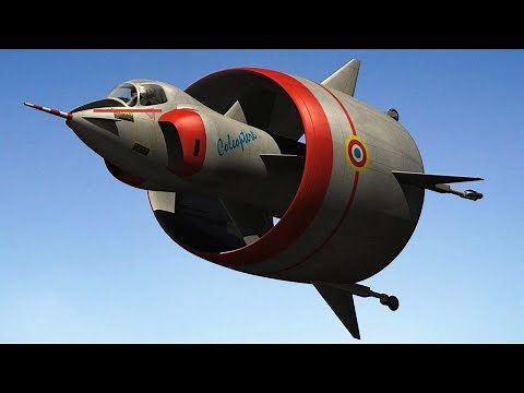 SNECMA Coléoptère (Animated) : Plane with no Wings