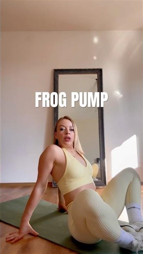 FROG PUMP 🍑🔨 #pośladki #trening #fit #aktywacja