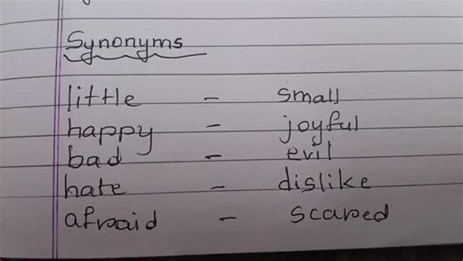 Esther Rani Manda on Instagram: "Synonyms explained DSC SA 2 English 3rd class Eng textbook grammar explained in Telugu , synonyms root words, synonyms rich, rani mam synonyms, rani mam synonyms and antonyms playlist, rani mam english synonyms and antonyms, rani mam 100 synonyms, repeated synonyms and antonyms, rwa synonyms, reading synonyms ielts, repeated synonyms and antonyms in ssc, respect synonyms, rani mam synonyms playlist, synonyms song jack hartmann, synonyms second grade, synonyms son