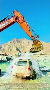 Claw & Clean: The Unconventional Wash Powered by a Digger's Reach