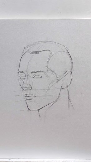 The Best Way to Use the Loomis Method to Improve Your Skills #art #drawing #realisticdrawing #sketch | Hamed Elshal