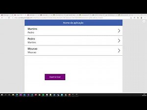 How Export Your Data From Template Gallery To Excel in Microsoft Power Apps no Power Automate Used