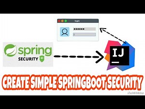 Create Simple Spring Boot Security using IntelliJ IDEA #springboot