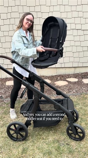 The perfect stroller if you have a baby AND a toddler