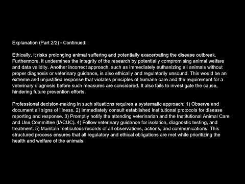 Laboratory Animal Technician Certification Free Practice Test video