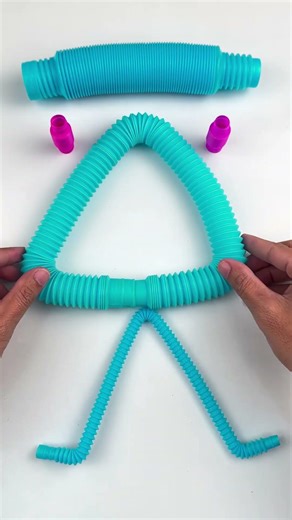 Name The SHAPE! pop tube Getting FUN! #asmrpoptube #shortsfeed #tikok #funny #tubasmr #poptubes