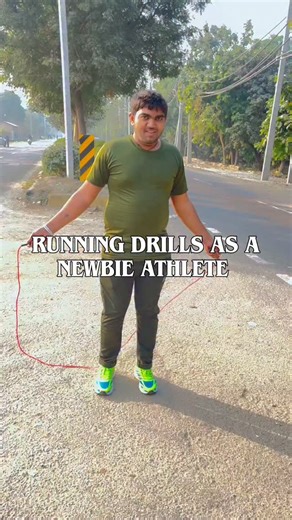Bhalu on Instagram: "Newbie athlete vibes — basic running drills, clean running form, and daily practice. Focusing on footwork, technique, and building discipline step by step. #RunningDrills #BeginnerRunner #RunnerCommunity #AthleteJourney"