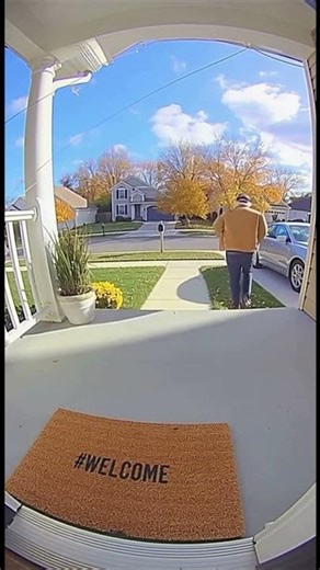 Exploding Package Prank Catches Thief!!! #memes #fail #laugh #porchpirate #viral #doorbellcamera