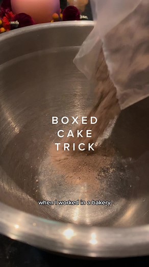 Boxed cake trick ! 🍰 | Cream Cheese Frosting