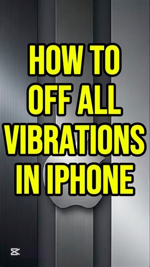 How To Turn Off Vibration in iPhone | Disable Vibration Alerts | iPhone Tips & Tricks for Beginners