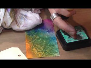 CHA 2015 - Ranger Ink - Tim Holtz - Texture Paste Techniques