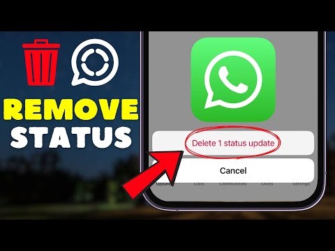 How to DELETE STATUS in WhatsApp (2025)