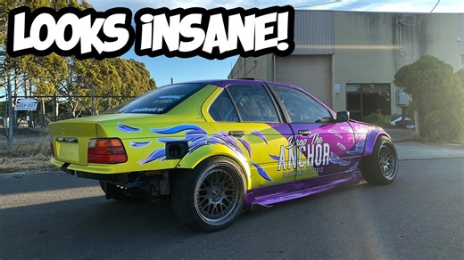E36 eBay Vinyl Wrap Is Complete