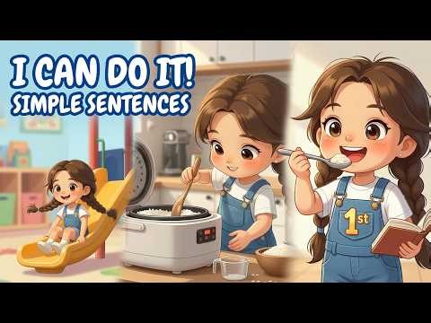 Basic English Sentences for Kids | Daily English Sentences | Simple Sentences practice for beginners