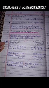 Development ( Economics ) Chapter 1 Notes 📚🎶 Class 10th