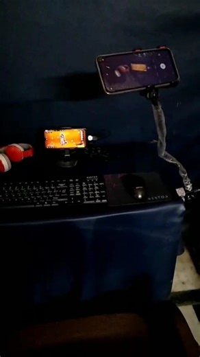 Pc❌mini mobile setup Free Fire Gaming Keyboard ⌨️ 🖱️ 📲#freefire​#mixpro​ #geekgamer​ #keyboardmouse​
