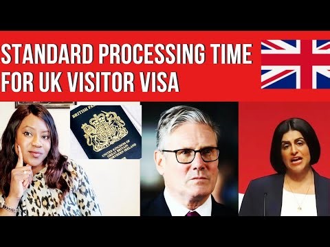 Processing Time For UK Visitor Visa - #ukvisaupdate