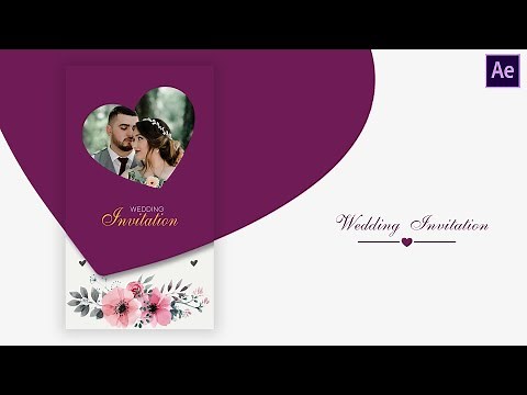 Instagram Wedding Invitation In After Effects | After Effects Tutorial | Effect For You
