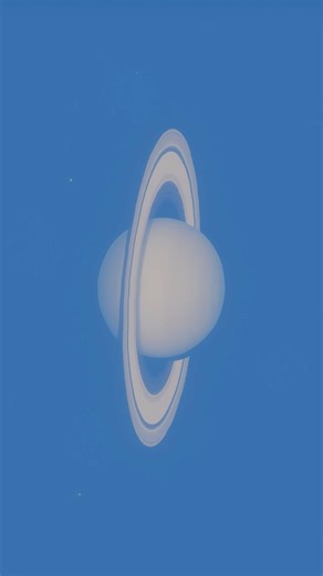 Saturn’s moon Dione. Space engine #shorts #saturn #space