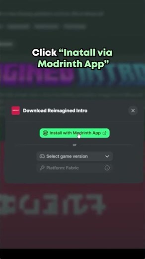 How to Get Reimagined Intro in Minecraft (BEST Loading Screen)